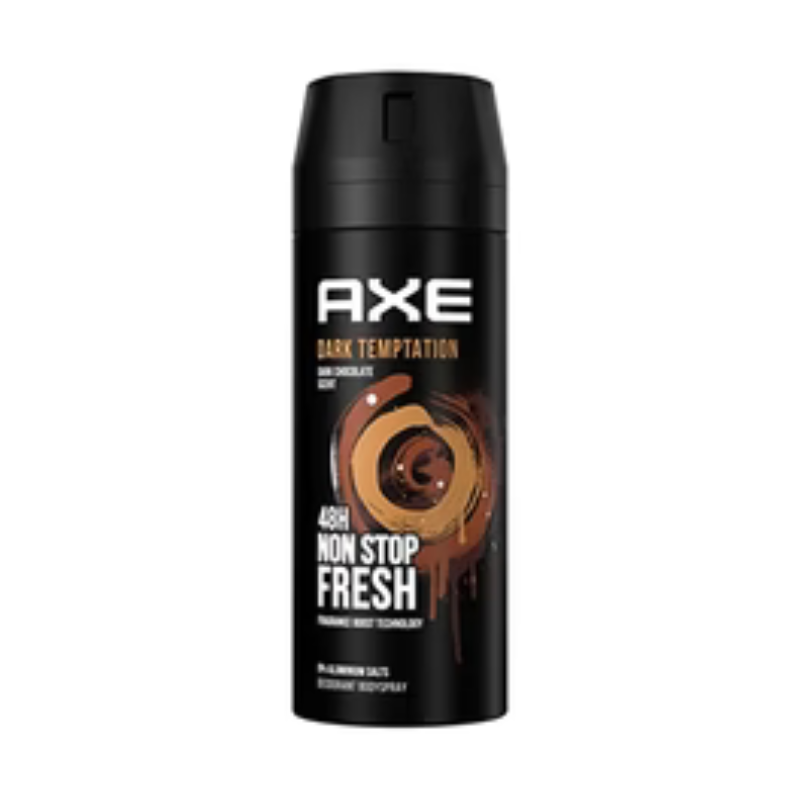 Axe - Dark Temptation Dark Chocolate Scent Deodorant Body Spray - 150ml Axe - Dark Temptation Dark Chocolate Scent Deodorant Body Spray - 150ml