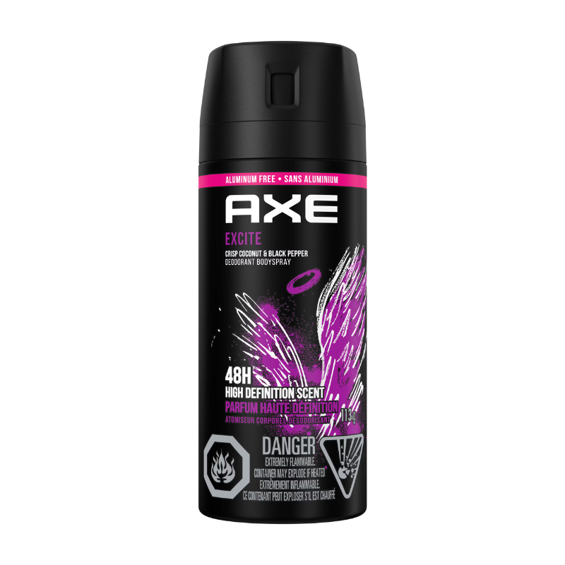 Axe - Excite Crisp Coconut & Black Pepper Deodorant Body Spray - 150ml