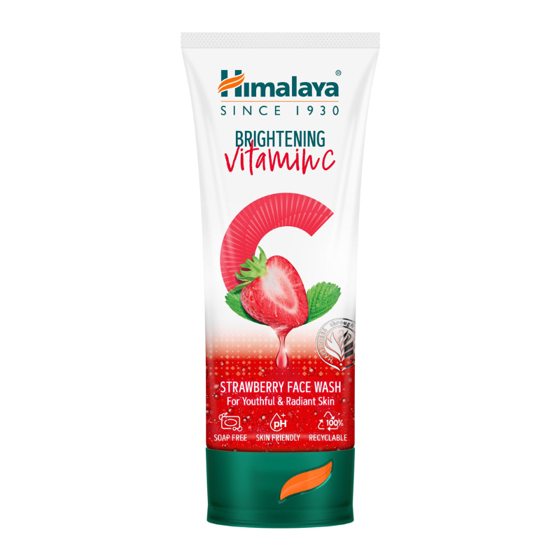 Himalaya Brightening Vitamin C Strawberry Face Wash