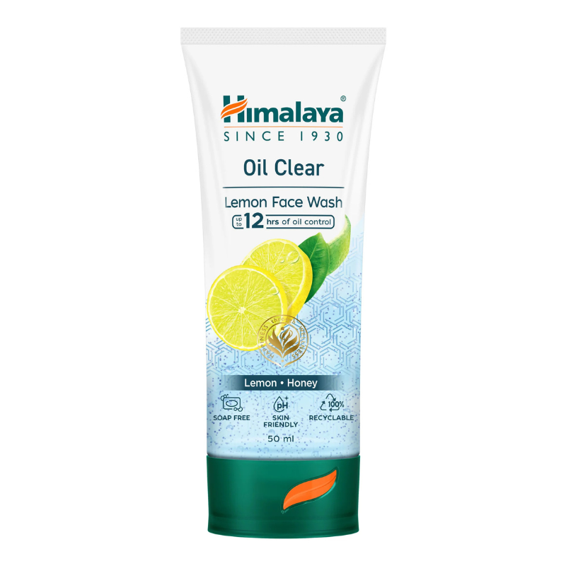 Himalaya Oil Clear Lemon Face Wash 50ml Himalaya Oil Clear Lemon Face Wash 50ml