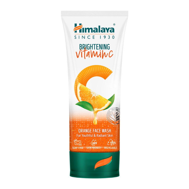 Himalaya Brightening Vitamin C Orange Face Wash 100ml Himalaya Brightening Vitamin C Orange Face Wash 100ml