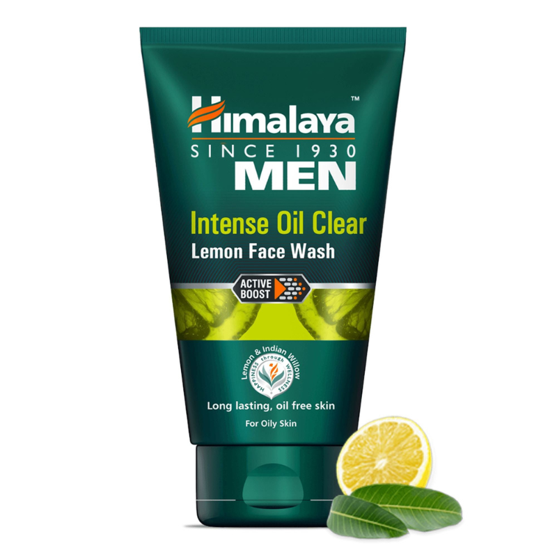 Himalaya Men Intense Oil Clear Lemon Face Wash 100ml Himalaya Men Intense Oil Clear Lemon Face Wash 100ml