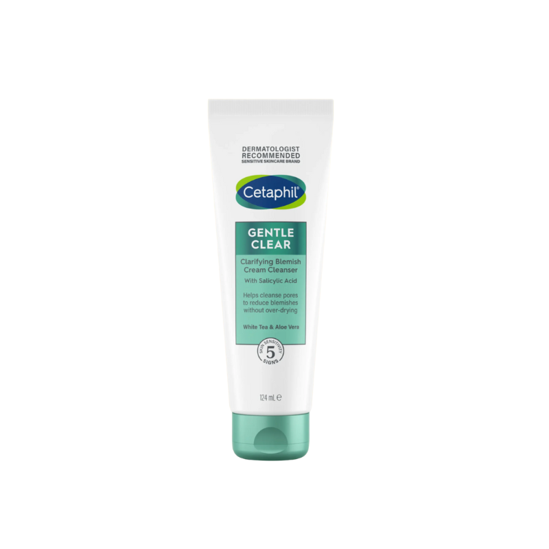 Cetaphil Gentle Clear Clarifying Blemish Cream Cleanser 124ml Cetaphil Gentle Clear Clarifying Blemish Cream Cleanser 124ml - Image 1