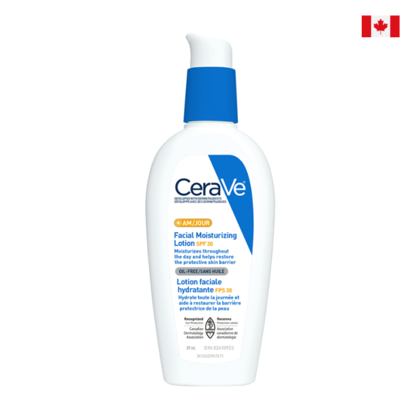 CeraVe AM Facial Moisturizing Lotion SPF 30 - 89ML - Canada